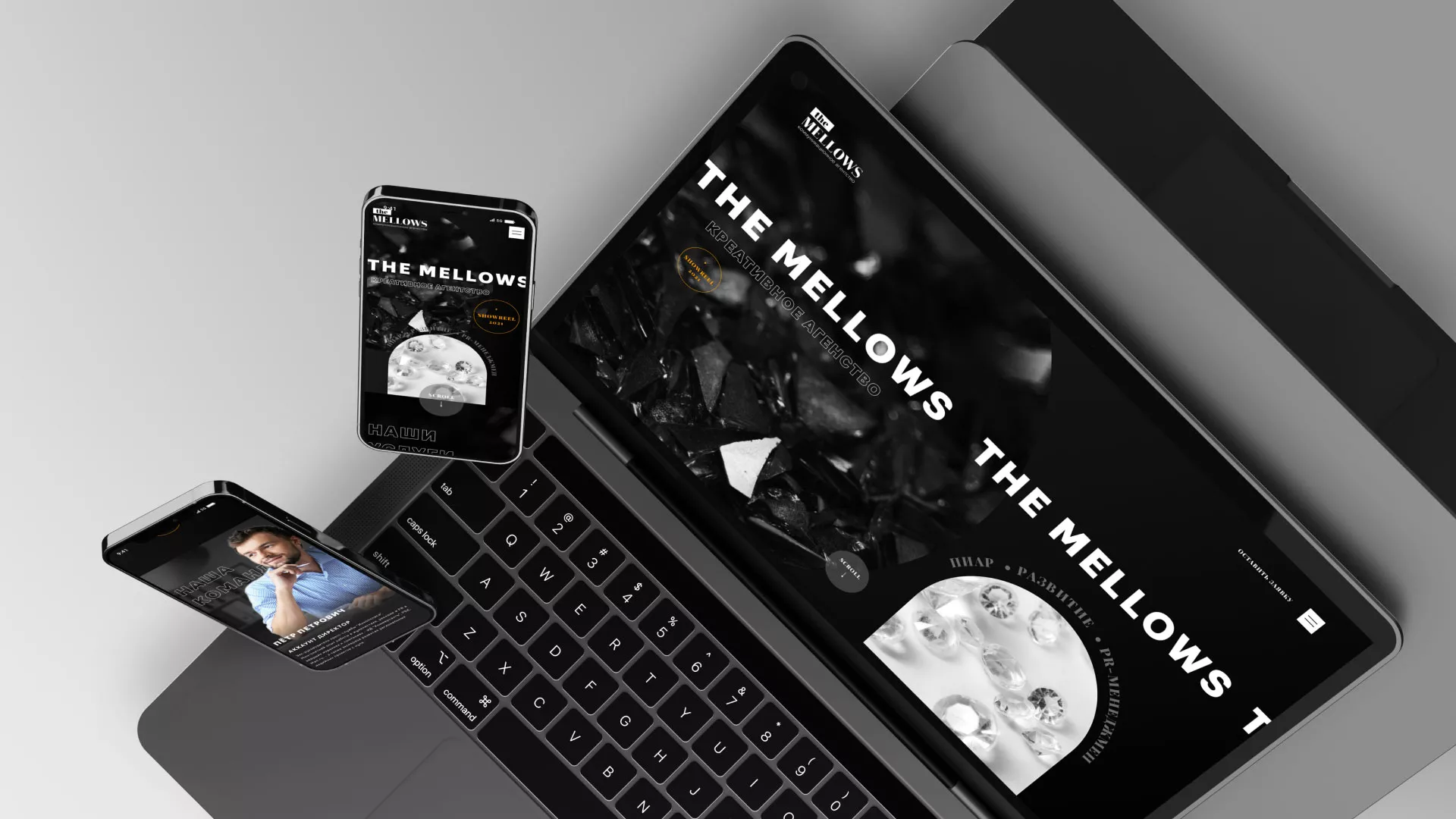 Разработка сайта креативного агентства «The Mellows» в Кудымкаре