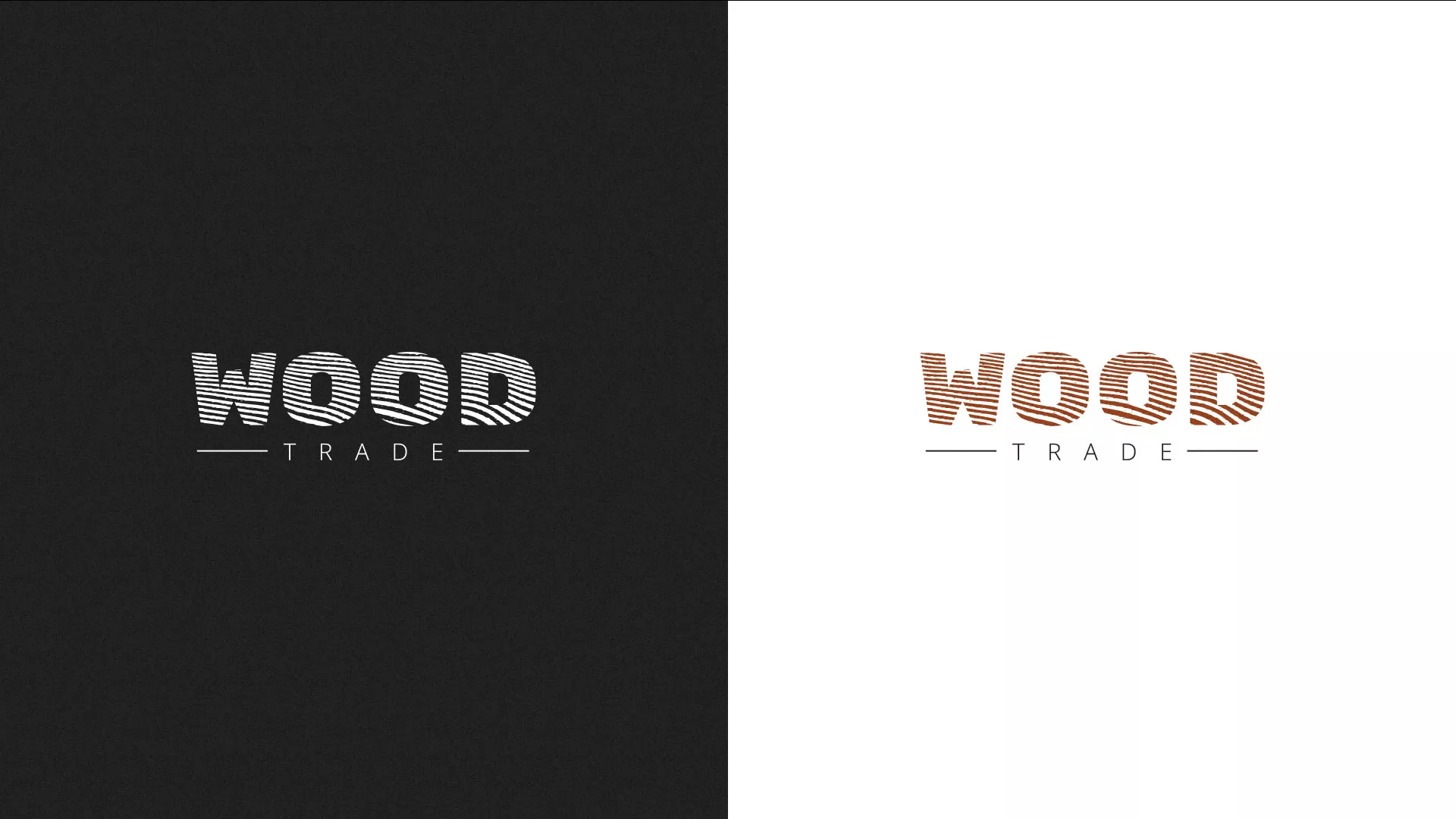 Разработка логотипа для компании «Wood Trade» в Кудымкаре