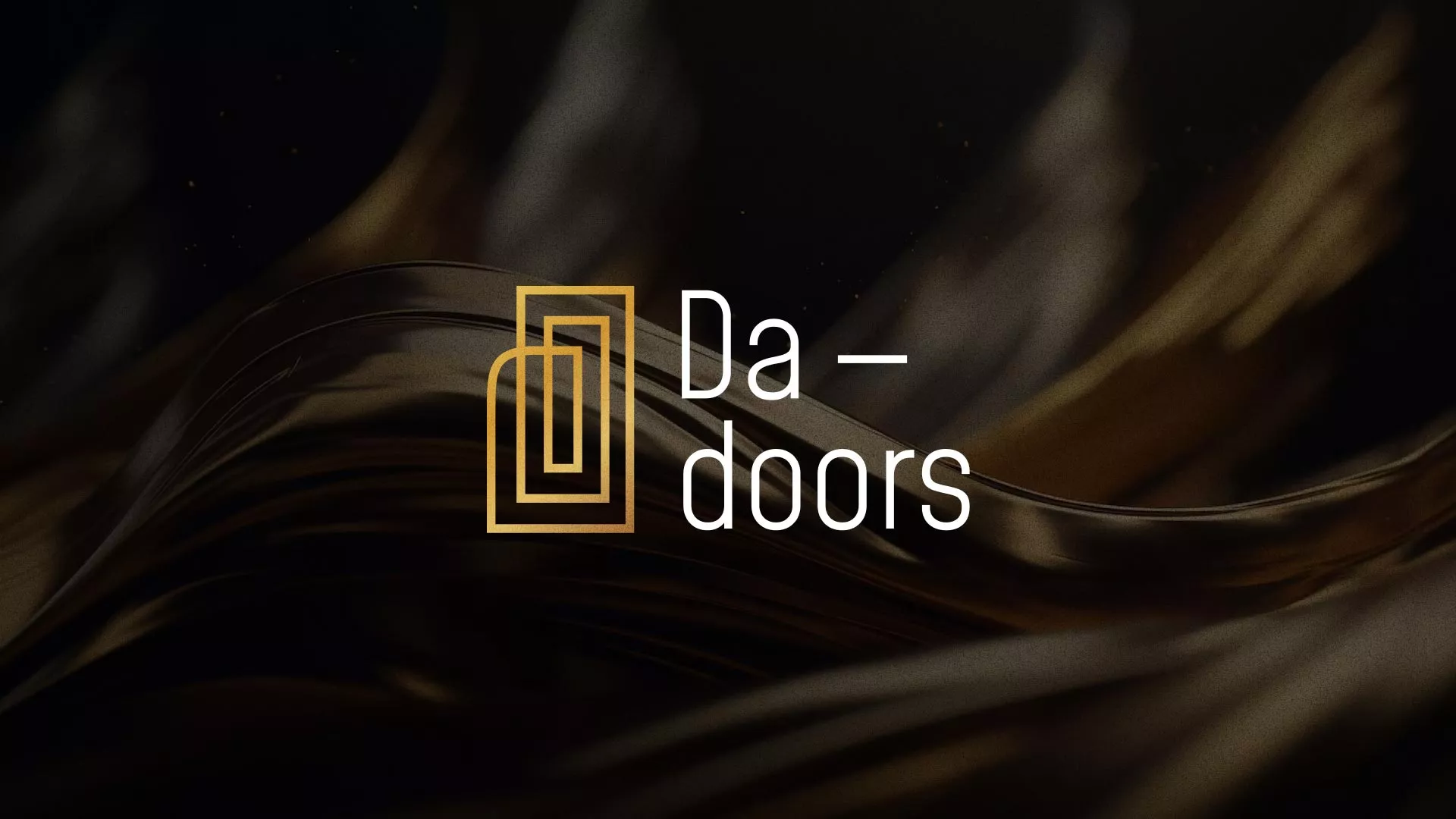 Разработка логотипа для компании «DA-DOORS» в Кудымкаре
